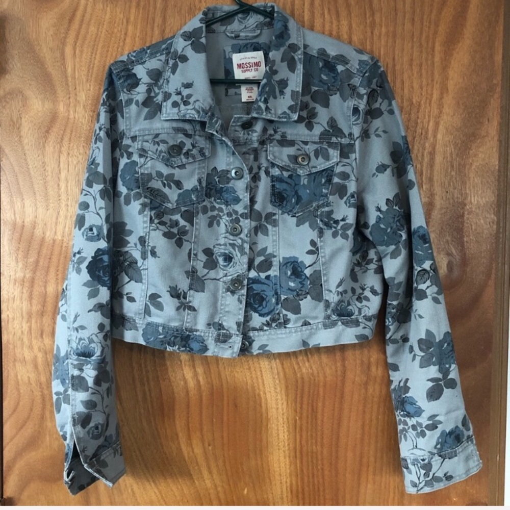 • 2/$10 • Mossimo Floral Print Jacket